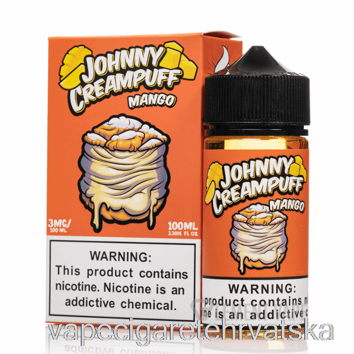 Vape Cigarete Mango - Johnny Krem ​​puff - 100ml 3mg